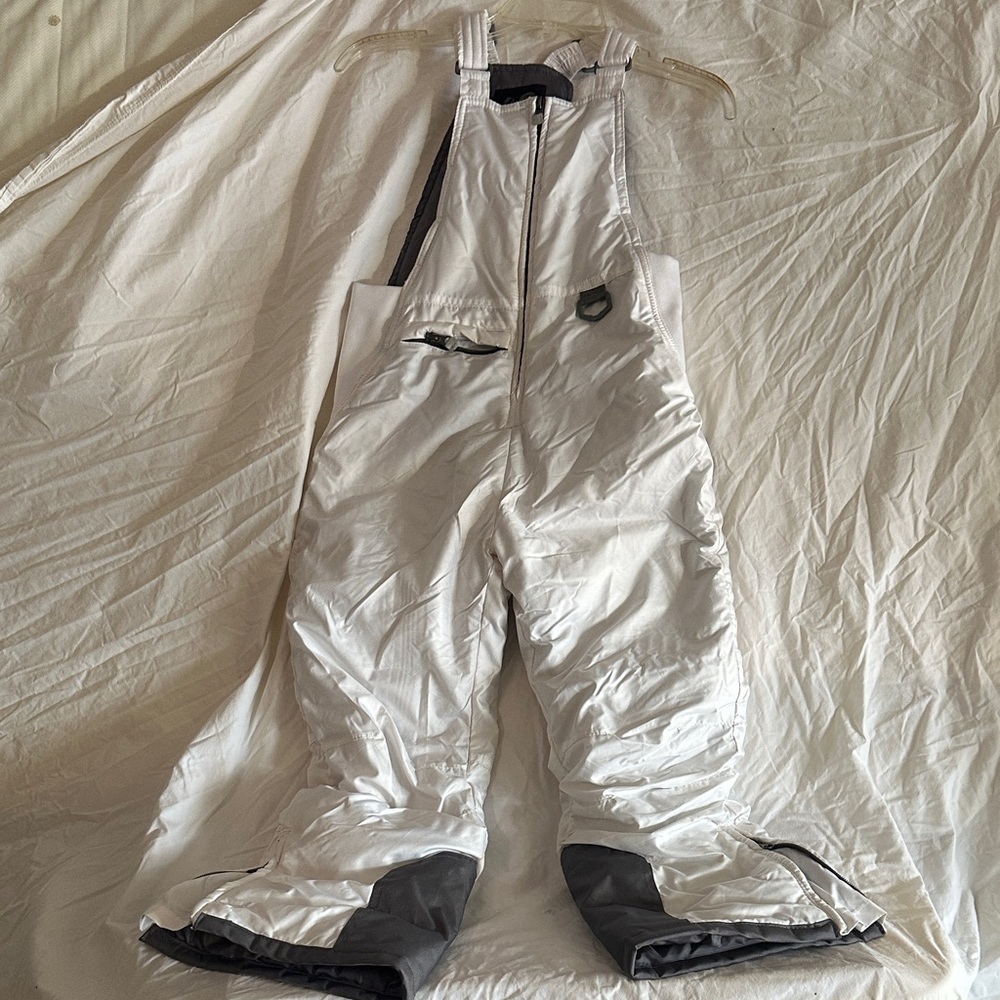 Arctic Quest  White Snow Ski Overalls